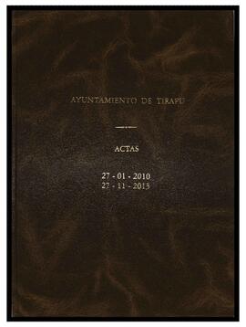 Libro de Actas de Pleno 2010-2013